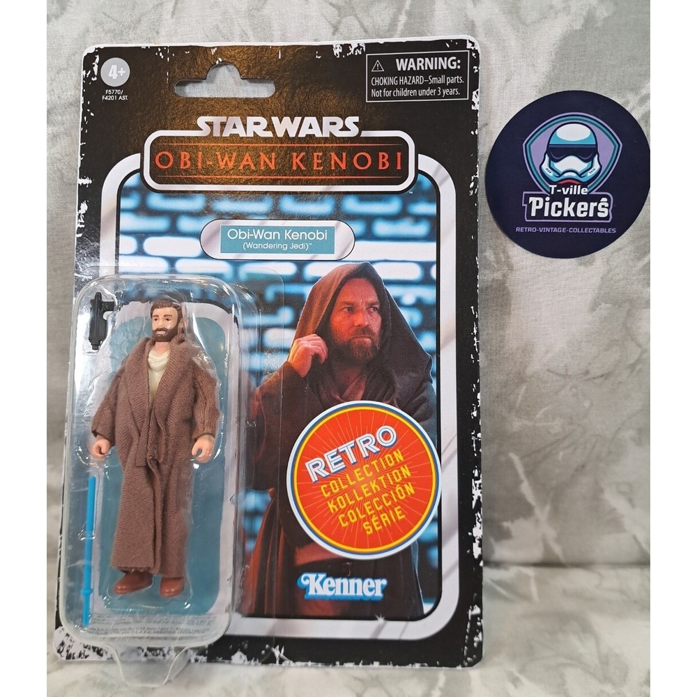 Star Wars RETRO COLLECTION OBI-WAN KENOBI Wandering Jedi Action Figure